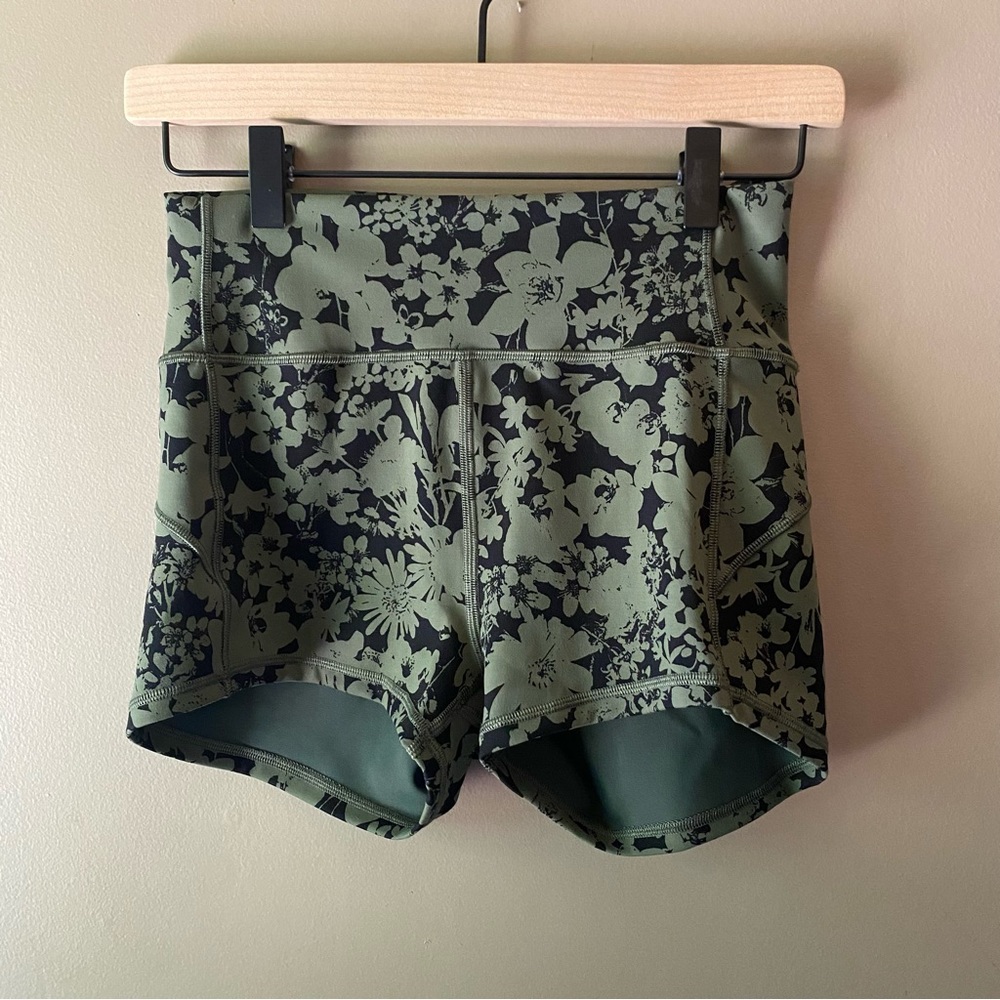 Lululemon High Waisted Athletic Shorts